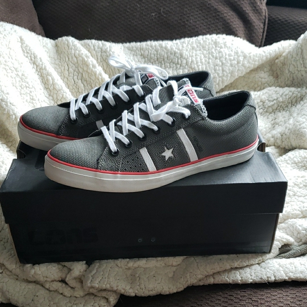 Converse Pappalardo Pro Grey Leather BNWB Vintage